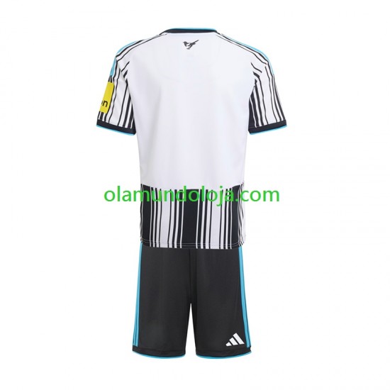 Camisola Newcastle United Criança Equipamento Primeiro 2026-2027 Manga Curta